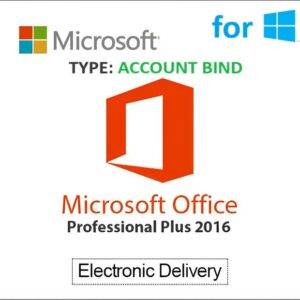 OFFICE 2016 ACCOUNT BIND