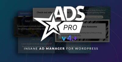 Ads Pro Plugin GPL –Multi-Purpose WordPress Advertising Manager