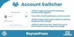 Account Switcher for WordPress GPL –Multiple accounts plugin