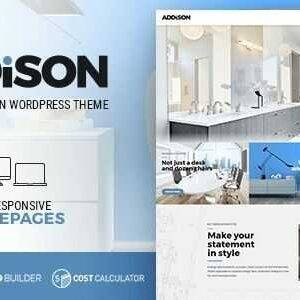 Addison Theme GPL –Architecture & Interior Design WordPress Theme