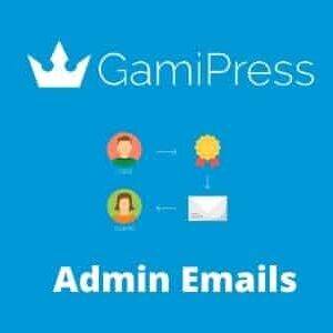 GamiPress Admin Emails GPL –WordPress Plugin