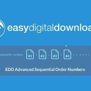 Advanced Sequential Order Numbers –EDD Addon