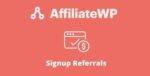 AffiliateWP Signup Referrals Addon GPL
