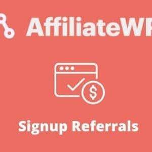 AffiliateWP Signup Referrals Addon GPL