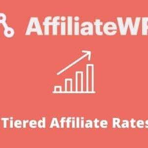 AffiliateWP Tiered Affiliate Rates Addon GPL