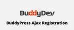 BuddyPress Ajax Registration GPL
