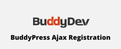 BuddyPress Ajax Registration GPL