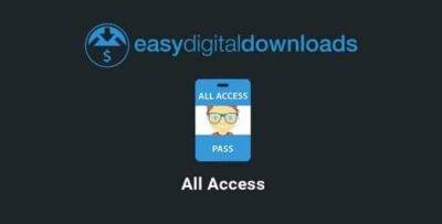 Easy Digital Downloads All Access Addon GPL