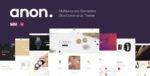 Anon Theme GPL –Multipurpose Elementor WooCommerce Websites