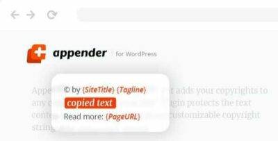 Appender GPL –Copycat Content Protection for WordPress