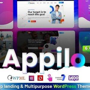 Appilo Theme GPL –App Landing Page WordPress Theme