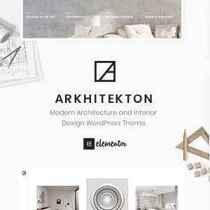 Arkhitekton Theme GPL –Modern Architecture and Interior Design WordPress Websites