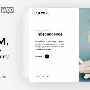 Artem Theme GPL –Digital Agency WordPress Theme