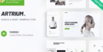 Artrium Theme GPL –Creative Agency & Web Studio WordPress Theme