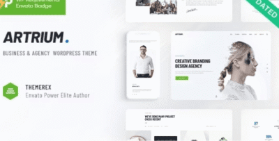Artrium Theme GPL –Creative Agency & Web Studio WordPress Theme