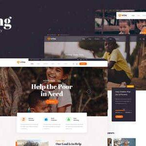 Asting Theme GPL –Charity & Donation WordPress Websites