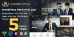 Attorney Press Theme GPL  – Lawyer WordPress Theme