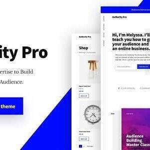 Authority Pro Theme GPL –StudioPress Theme GPL