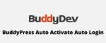 BuddyPress Auto Activate Auto Login GPL