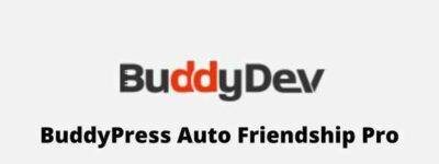 BuddyPress Auto Friendship Pro GPL
