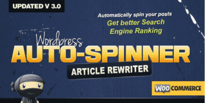 WordPress Auto Spinner Premium GPL |Testing Only