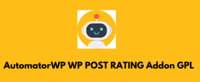 AutomatorWP WP PostRatings Addon GPL