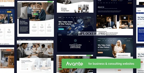 Avante Theme GPL –Business Consulting WordPress Theme