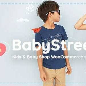 BabyStreet Theme GPL –WooCommerce Theme for Kids Toys and Clothes Shops
