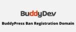 BuddyPress Ban Registration Domain GPL