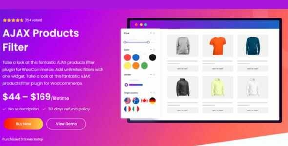 BeRocket AJAX Products Filter GPL