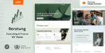 Beratung Theme GPL –Consulting & Finance WordPress Theme