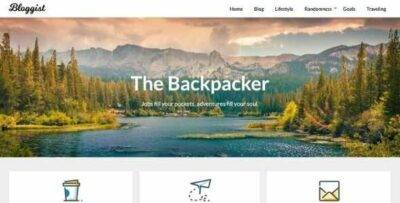 Bloggist Theme GPL –Superb Themes
