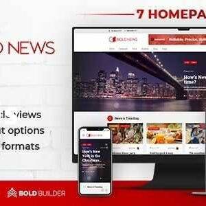 Bold News Theme GPL –Magazine & Newspaper WordPress Theme