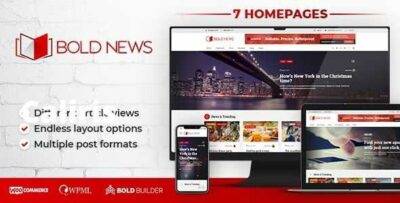 Bold News Theme GPL –Magazine & Newspaper WordPress Theme