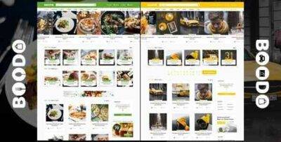 Boodo WP Theme GPL –Food and Magazine Shop WordPress Theme