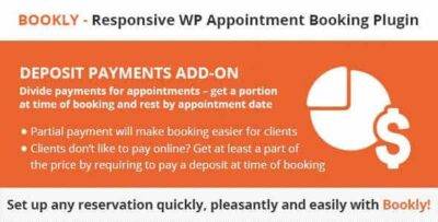Bookly Deposit Payments Addon GPL