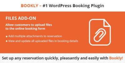 Bookly Files Addon GPL