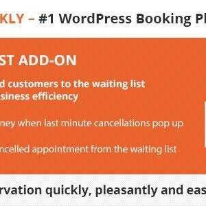 Bookly Waiting List Addon GPL