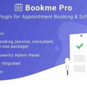 Bookme Pro GPL –WordPress Appointment Booking and Scheduling Softw