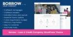 Borrow Theme GPL –Loan Company Responsive WordPress Theme