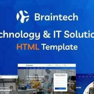 Braintech Theme GPL –Technology & IT Solutions WordPress Websites | Testing Only