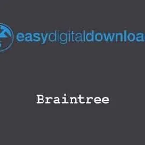 Easy Digital Downloads - Braintree – WordPress Plugin