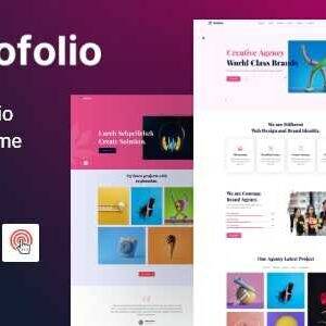 Brofolio Theme GPL –Creative Portfolio WordPress Theme