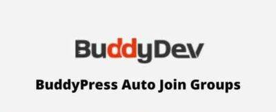BuddyPress Auto Join Groups GPL