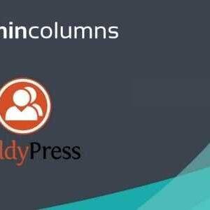 Admin Columns Pro BuddyPress Columns Addons GPL