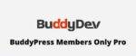 BuddyPress Members Only Pro GPL