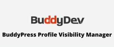 BuddyPress Profile Visibility Manager GPL