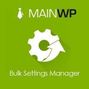 MainWP Bulk Settings Manager