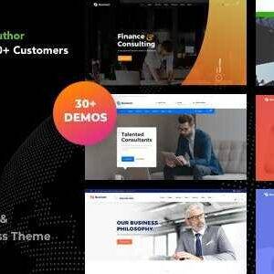 Businext Theme GPL –Business and Financial Institution WordPress Websites