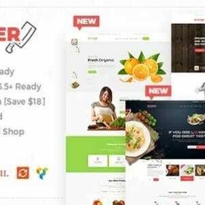 Butcher Theme GPL –Meat Shop WooCommerce WordPress Theme